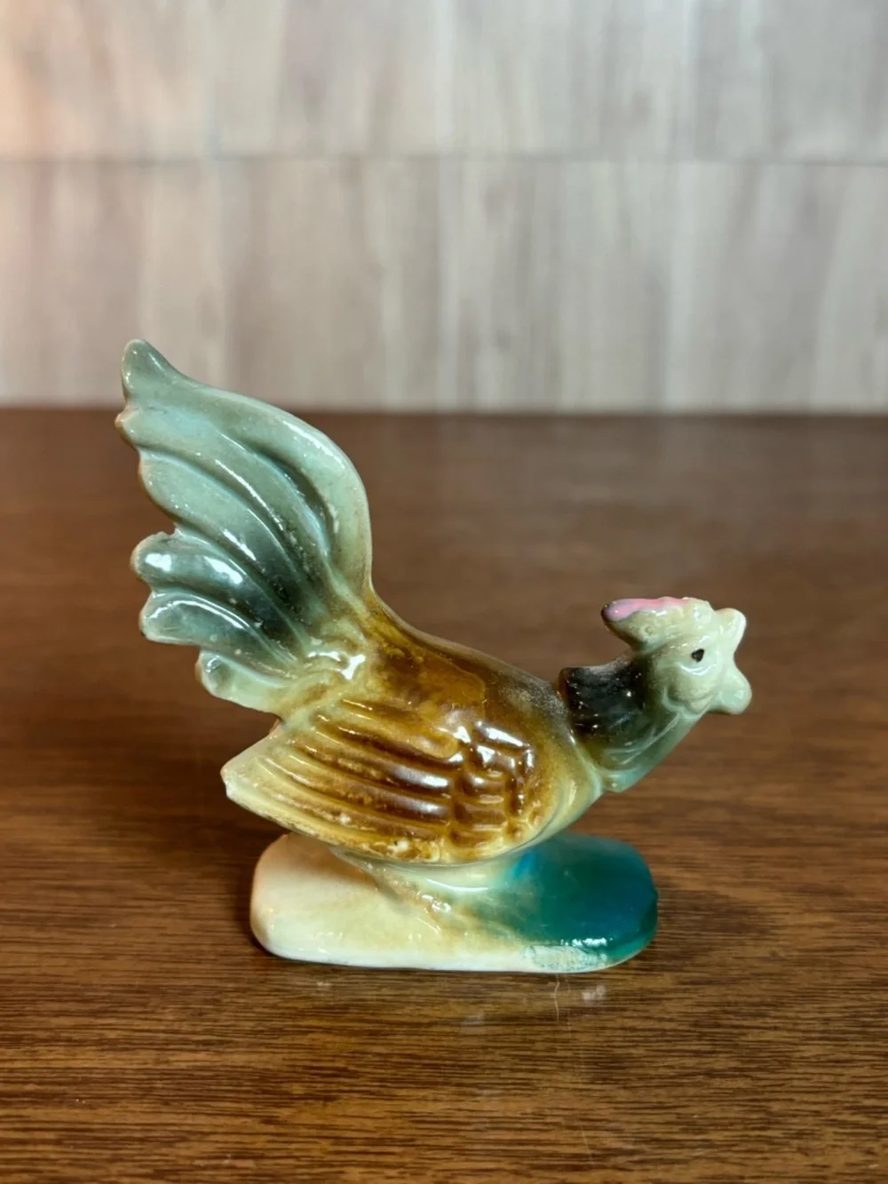 Rooster colorful ceramic